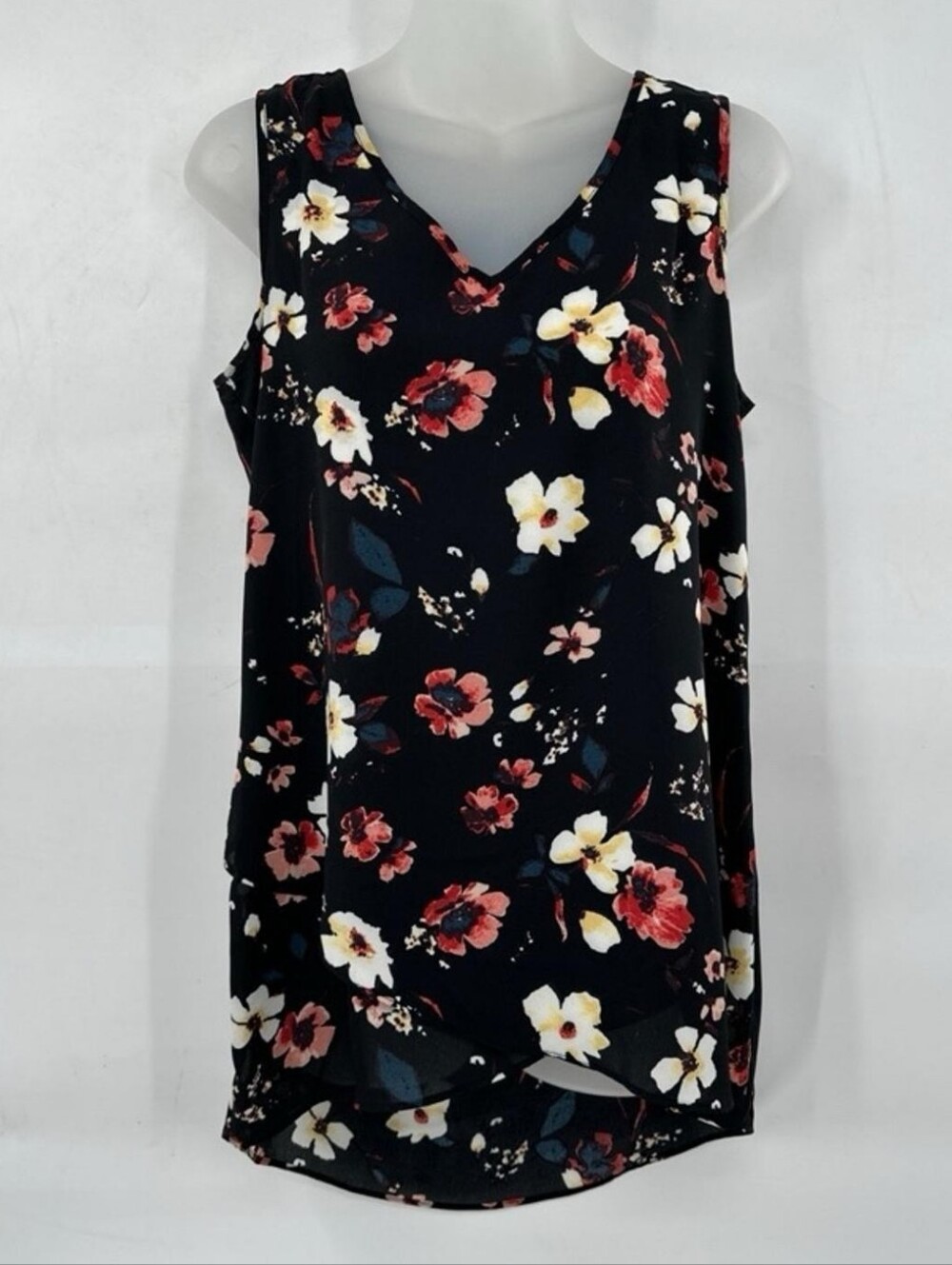 NEW CHELSEA & THEODORE Floral Tank L
